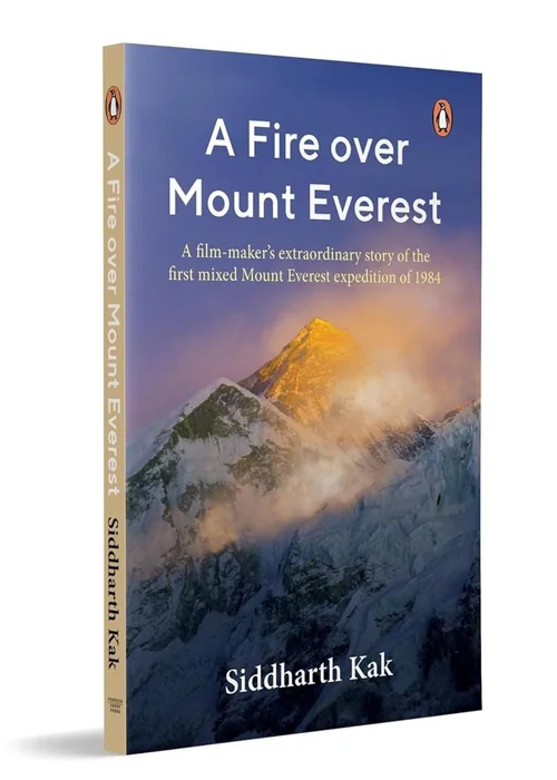 A Fire over Mount Everest