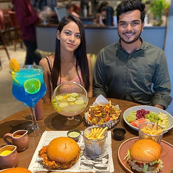 Eatographers- Ayesha and Vivek